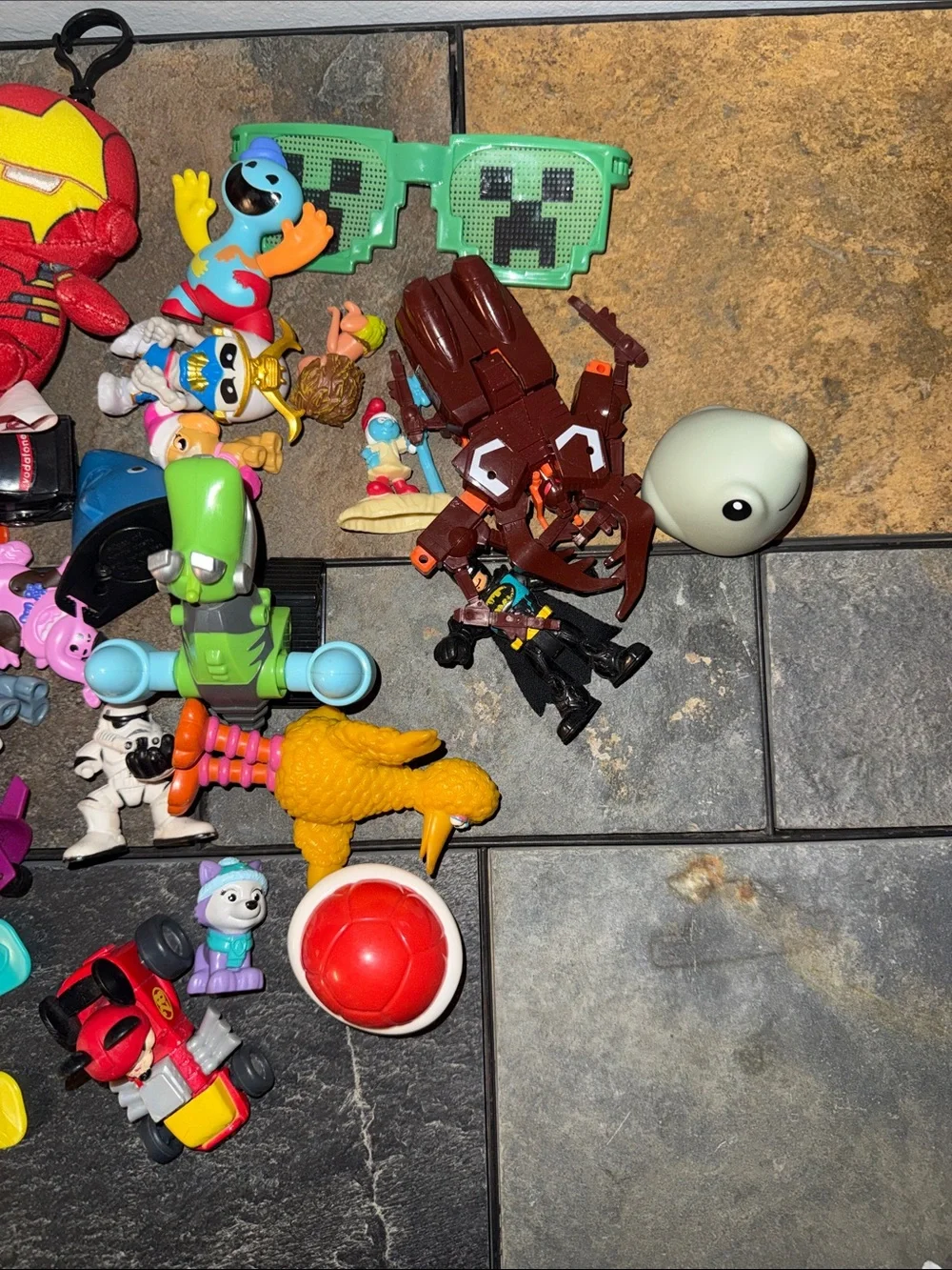 Mixed Toy Lot Iron Man Paw Patrol Star Wars Minecraft Disney Marvel Figures